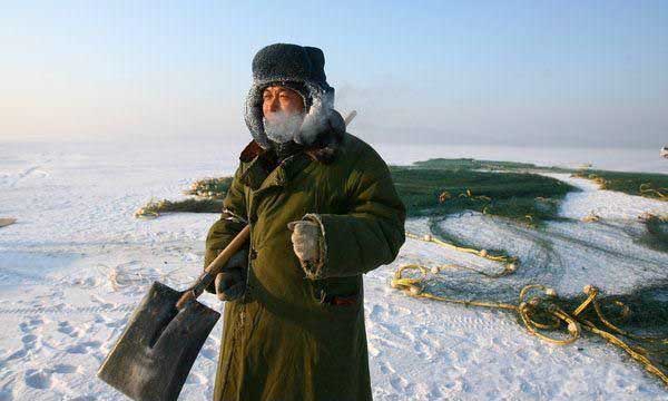 China Winter Fishing